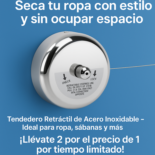 Tendedero retractil